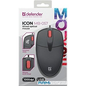 Мышь Defender Icon MB-057 (черный)