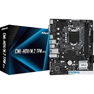 Материнская плата ASRock CML-HDV/M.2 TPM R2.0