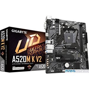 Материнская плата Gigabyte A520M K V2 (rev. 1.1)