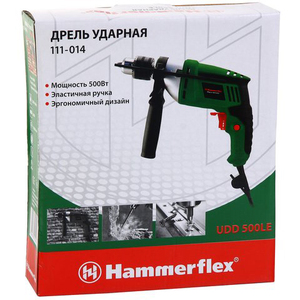 Ударная дрель Hammer UDD500LE
