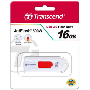 USB Flash Transcend JetFlash 590 16GB (TS16GJF590W)