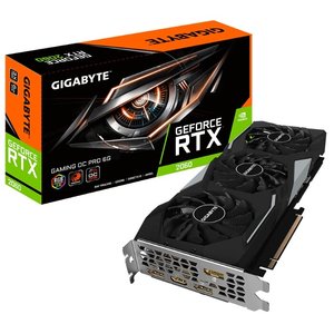 Видеокарта Gigabyte GeForce RTX 2060 6GB GDDR6 GV-N2060GAMINGOC PRO-6GD