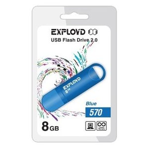 USB Flash Exployd 570 8GB (синий)