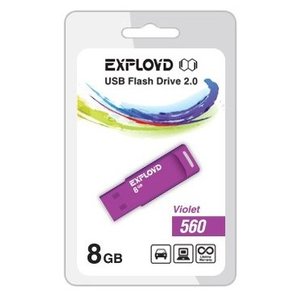 USB Flash Exployd 560 8GB (синий) [EX-8GB-560-Blue]