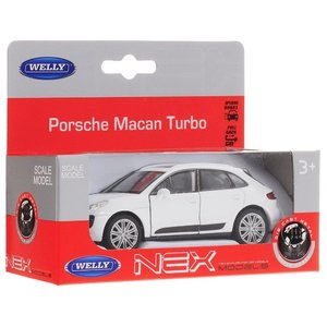 Модель 1:34-1:39 Porsche Macan Turbo Welly 43673W