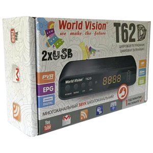 Приемник цифрового ТВ World Vision T62D