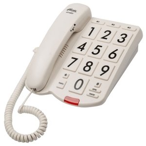 Проводной телефон Ritmix RT-520 (белый)