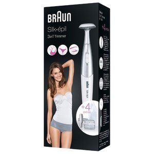 Эпилятор Braun Silk-epil 7 7-561 Wet & Dry + Триммер Braun FG1100