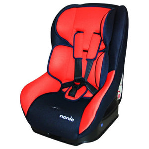 Автокресло детское Nania Driver FST (pop red) от 0 до 18 кг (0+/1) серый/красный (044607)
