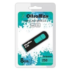 USB Flash Oltramax 250 8GB (синий) [OM-8GB-250-Blue]