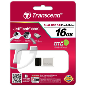 USB Flash Transcend JetFlash 880 16GB (TS16GJF880S)