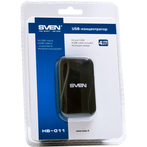 USB-концентратор SVEN HB-011 Black