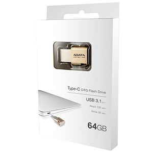 USB Flash A-Data UC350 Type-C 64GB [AUC350-64G-CGD]
