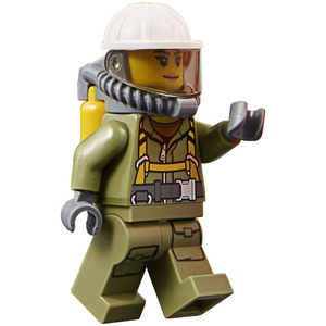 Конструктор LEGO City 60121 Грузовик исследователей вулканов