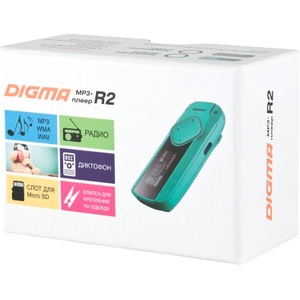 MP3 плеер Digma R2 8Gb Green