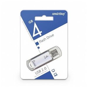 USB Flash Smart Buy V-Cut Blue 4GB (SB4GBVC-B)