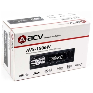 Автомагнитола ACV AVS-1506W