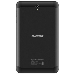 Планшет Digma Plane 7563N PS7178ML 16GB 4G (черный)