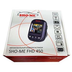 Автомобильный видеорегистратор Sho-Me FHD-450
