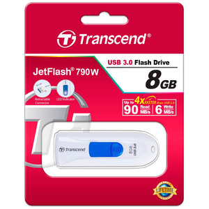 USB Flash Transcend JetFlash 790 8GB (TS8GJF790W)