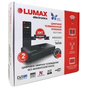 Приемник цифрового ТВ Lumax DV2118HD