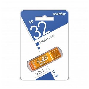 USB Flash Smart Buy Glossy Orange 32GB [SB32GBGS-Or]