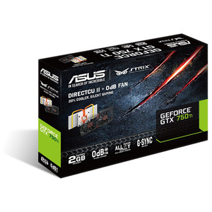 Видеокарта 2048MB DDR5 GTX750Ti Asus (STRIX-GTX750TI-2GD5)