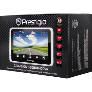 GPS навигатор Prestigio GeoVision 5800 (PGPS5800CIS4BTHDDVRNV)