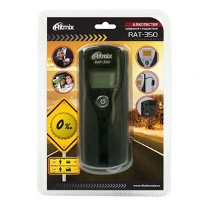 Алкотестер Ritmix RAT-350 (черный)