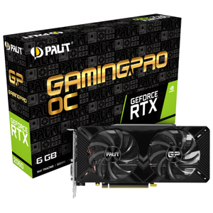 Видеокарта Palit GeForce RTX 2060 GamingPro OC 6GB GDDR6 NE62060T18J9-1062A