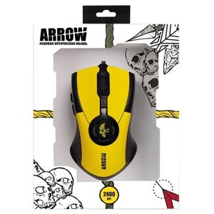 Игровая мышь Jet.A Arrow JA-GH35 (желтый)