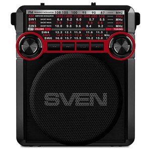 Радиоприемник SVEN SRP-355 (черный)
