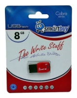 8GB USB Drive SmartBuy Cobra Black (SB8GBCR-K)