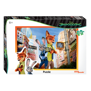 Мозаика puzzle 160 Зверополис (Disney) 94054