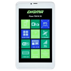 Планшет Digma Plane 7561N PS7176MG 16GB 3G (серебристый)