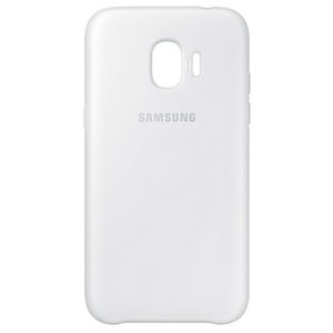 Чехол Samsung Dual Layer Cover J2 (2018) белый EF-PJ250CWEGRU