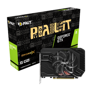 Видеокарта Palit GeForce GTX 1660 Ti StormX 6GB GDDR6 NE6166T018J9-161F
