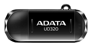USB Flash A-Data DashDrive Durable UD320 16GB [AUD320-16G-RBK]