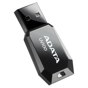 USB Flash A-Data DashDrive UV100 Black 32GB (AUV100-32G-RBK)