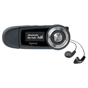 Flash MP3 Apacer Audio Steno AU220 4096Mb Black