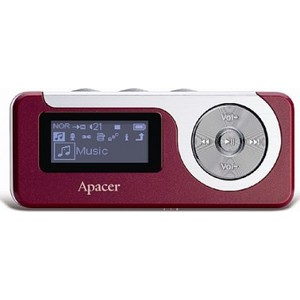 Flash MP3 Apacer Audio Steno AU350 2048Mb Red