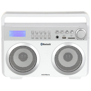 Аудиомагнитола Supra BTS-900 White