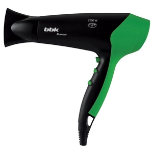 Фен BBK BHD3221i Black/Green