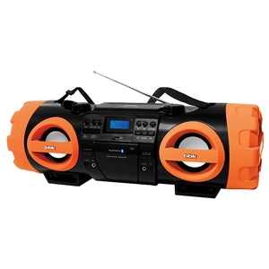 Аудиомагнитола BBK BX999BT Black/Orange