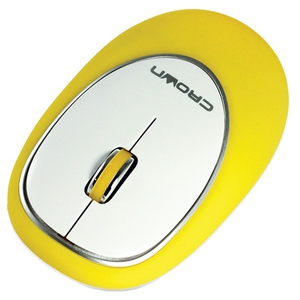 Мышь CROWN CMM-931W Yellow USB