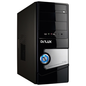 Корпус 500W Delux DLC-MV850 Black-Silver