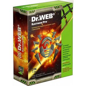 Антивирус Dr. Web Security Space Pro + Atlansys Bastion (BHW-BR-12M-2-A3)