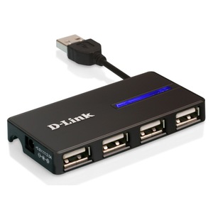 D-Link HUB DUB-104, 4 port USB 2,0