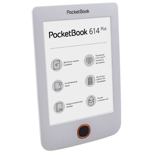 Электронная книга PocketBook 614 Plus (белый)