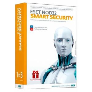 ПО ESET NOD32 Smart Security + Bonus Антивирус 3-Desktop 1 year